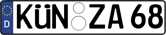 KÜN-ZA68