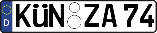 KÜN-ZA74