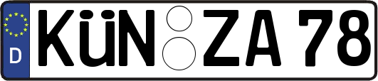 KÜN-ZA78
