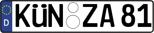 KÜN-ZA81