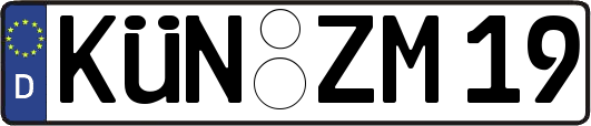 KÜN-ZM19