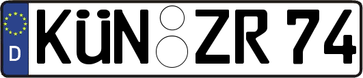 KÜN-ZR74