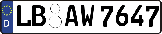 LB-AW7647