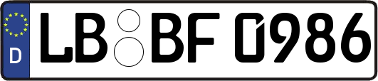 LB-BF0986