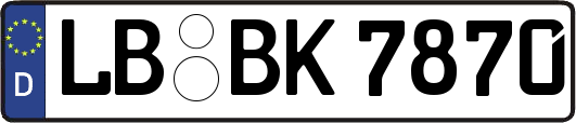 LB-BK7870
