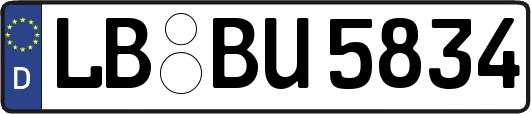 LB-BU5834