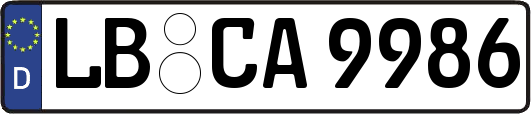 LB-CA9986