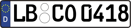 LB-CO0418