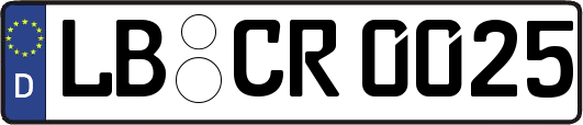 LB-CR0025