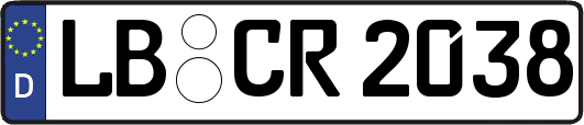 LB-CR2038
