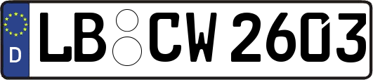 LB-CW2603