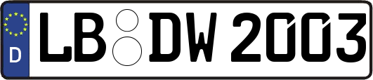 LB-DW2003