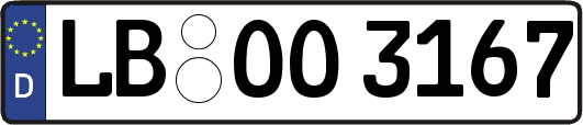 LB-OO3167