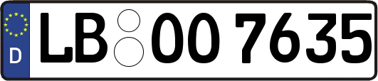 LB-OO7635