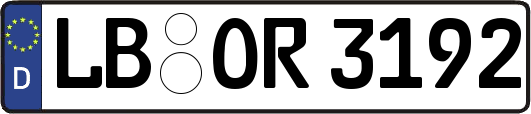 LB-OR3192