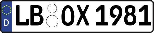 LB-OX1981