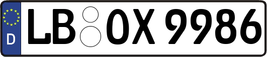 LB-OX9986
