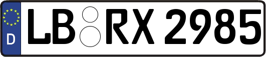 LB-RX2985