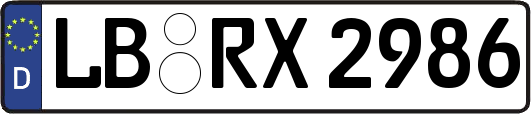 LB-RX2986
