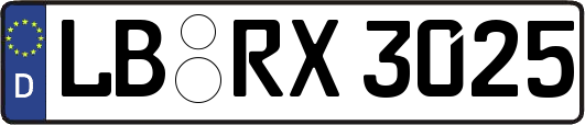 LB-RX3025