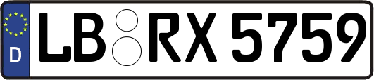 LB-RX5759