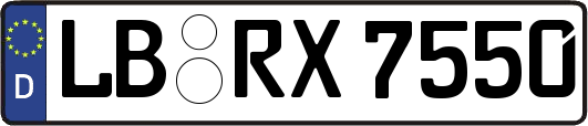LB-RX7550