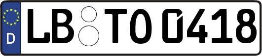 LB-TO0418