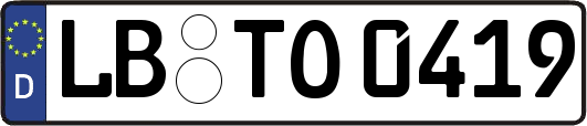 LB-TO0419