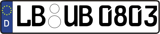 LB-UB0803