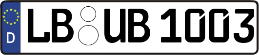 LB-UB1003