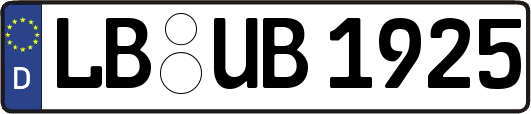 LB-UB1925