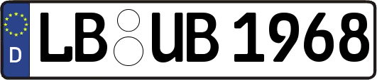 LB-UB1968