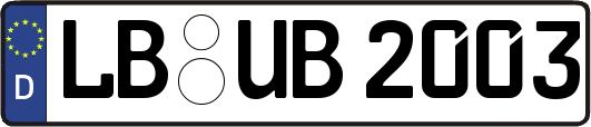 LB-UB2003