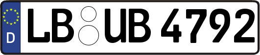 LB-UB4792