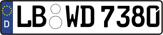LB-WD7380