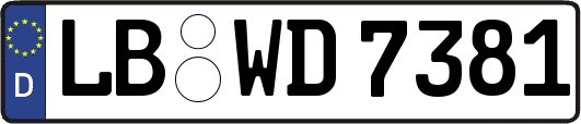 LB-WD7381