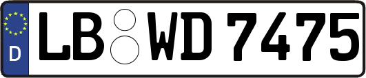 LB-WD7475