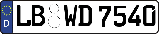 LB-WD7540