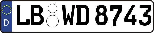 LB-WD8743
