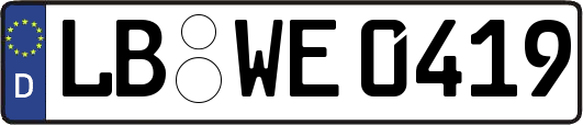LB-WE0419
