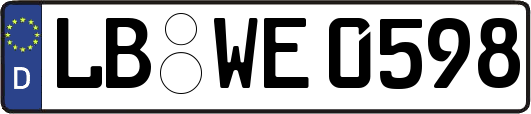 LB-WE0598