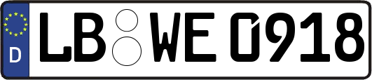 LB-WE0918