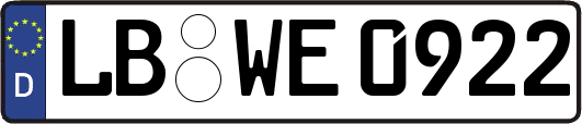 LB-WE0922