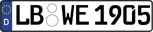 LB-WE1905