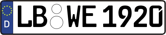LB-WE1920