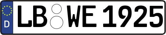 LB-WE1925