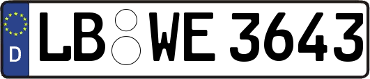 LB-WE3643