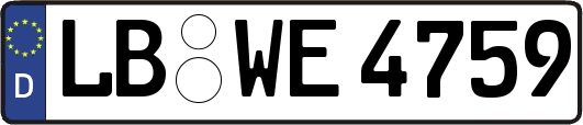 LB-WE4759