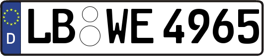 LB-WE4965
