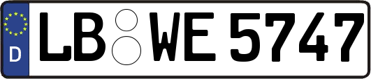 LB-WE5747